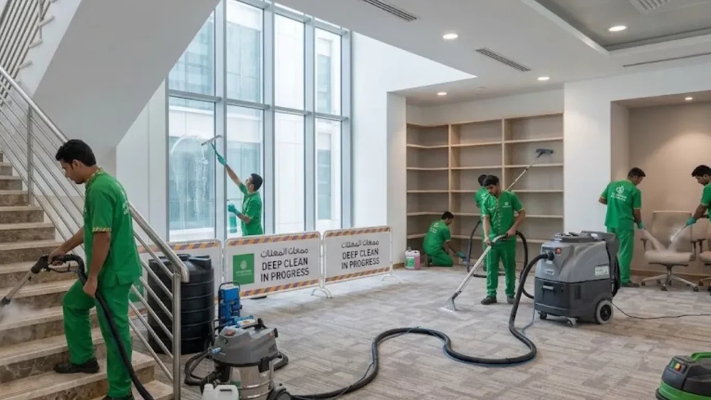 building cleaning