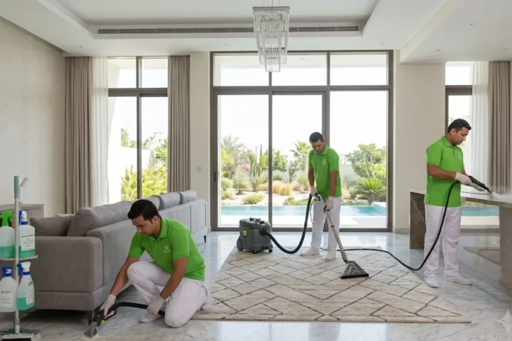 villa deep cleaning