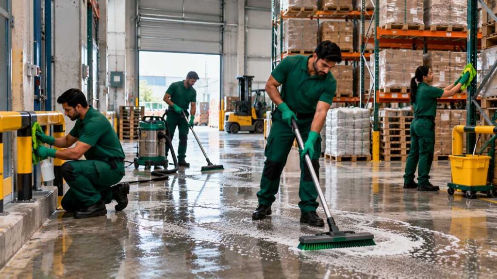 commercial deep cleaning