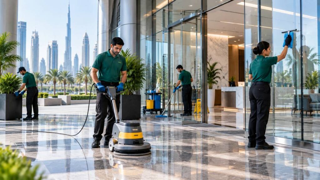  commercial building cleaning services