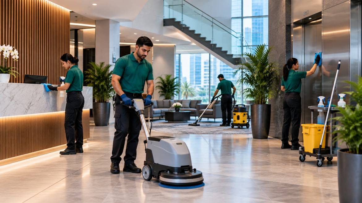 commercial building cleaning services